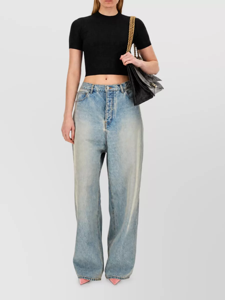 Balenciaga Cropped Shirt