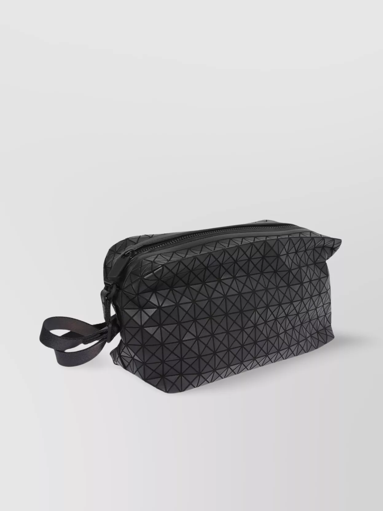 Bao Bao Issey Miyake Shoulder Bag With Geometric Pattern And Wrist Strap