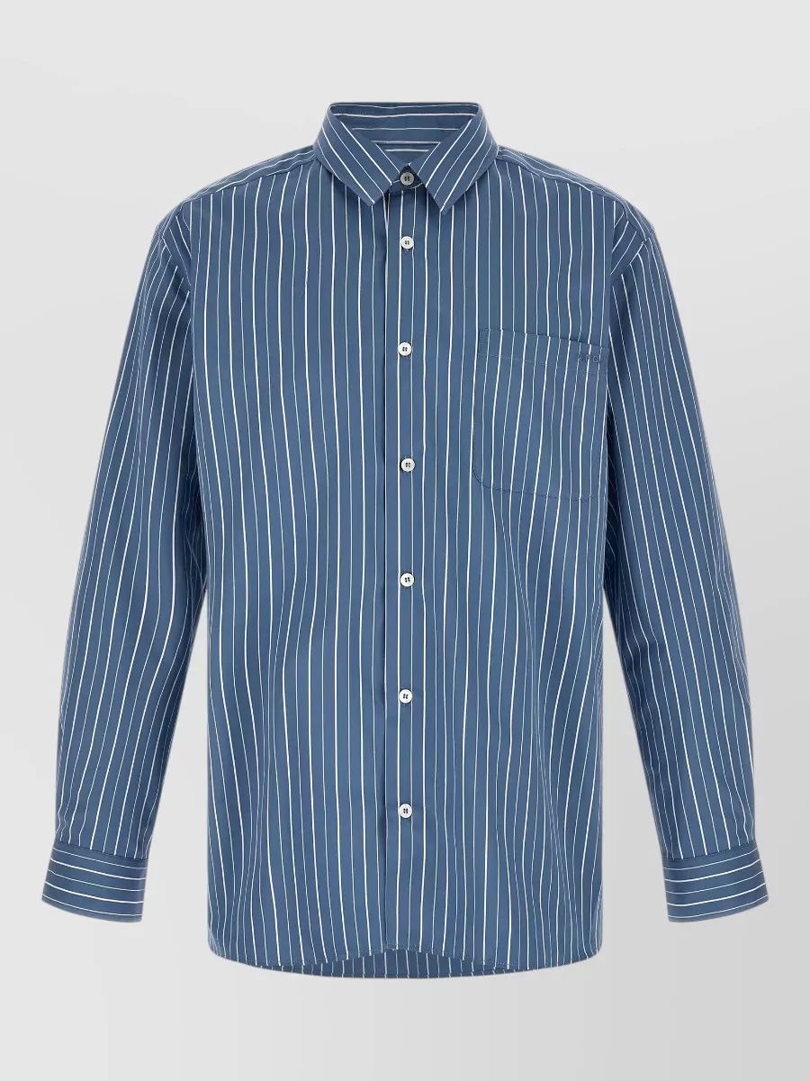 A.P.C. Striped malo shirt