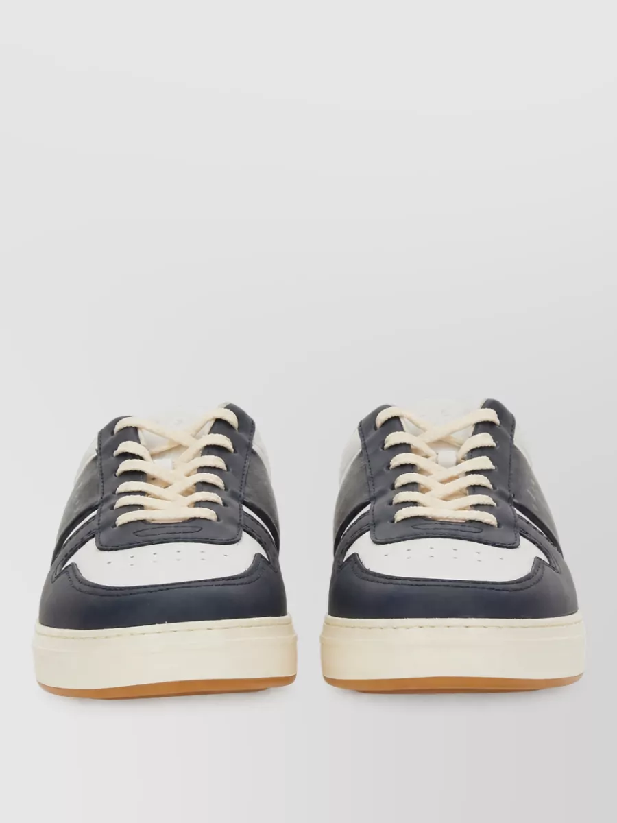Hogan leather lace-up sneakers