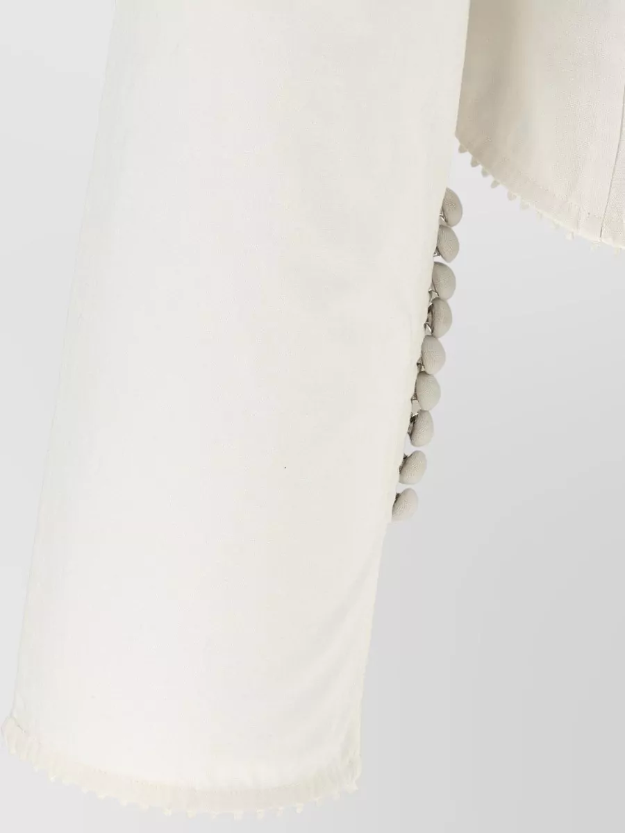 Isabel Marant Calina Shirt High Neck Button Detail