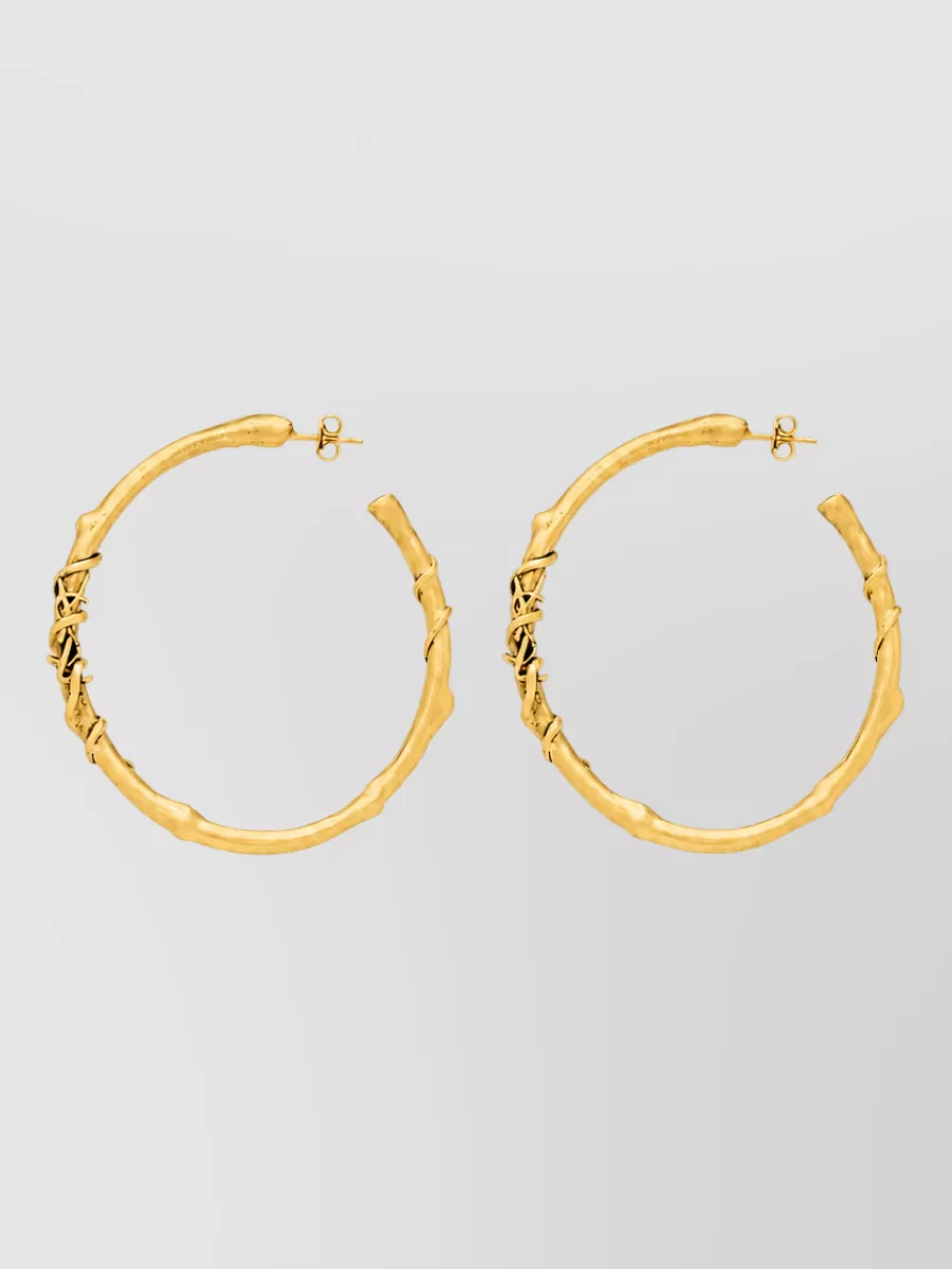 Saint Laurent Hoop Earrings