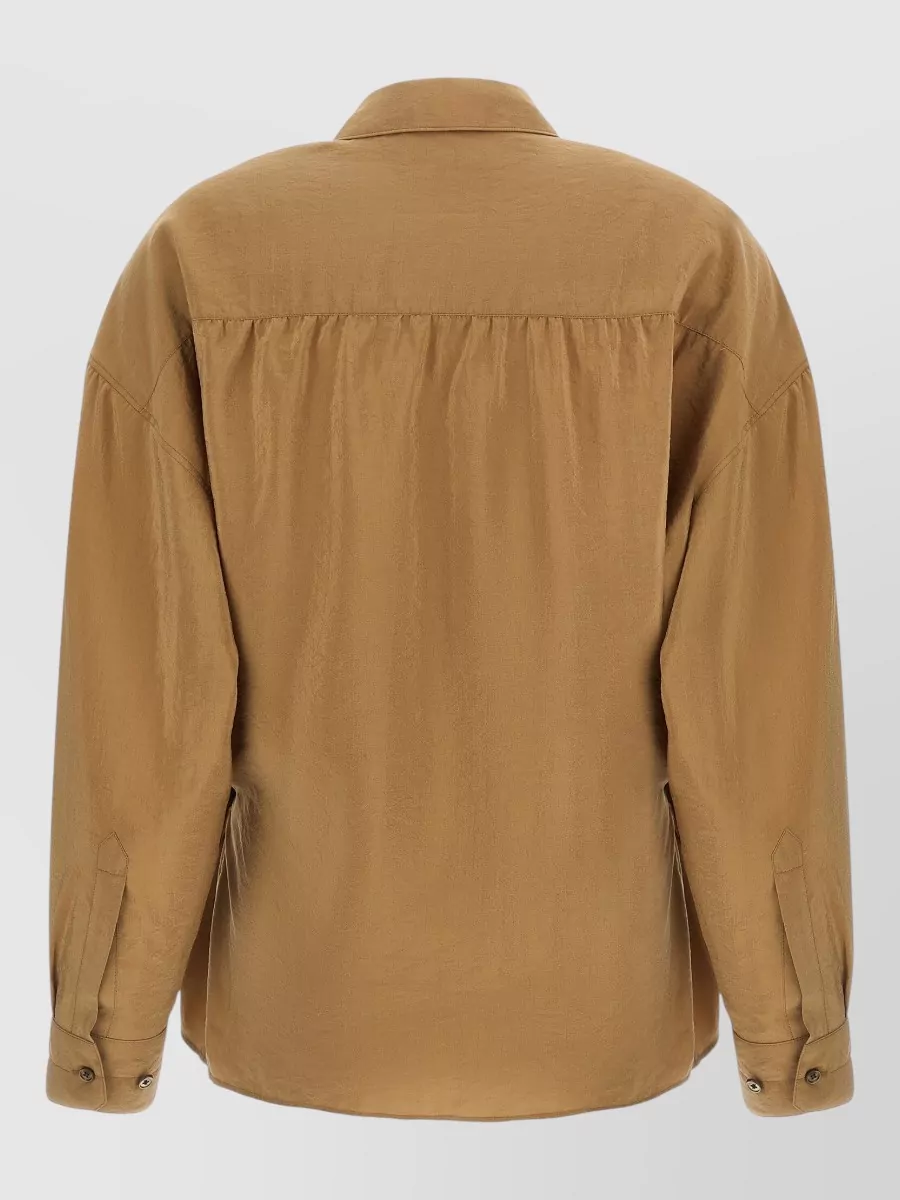Lemaire Silk Asymmetric Shirt