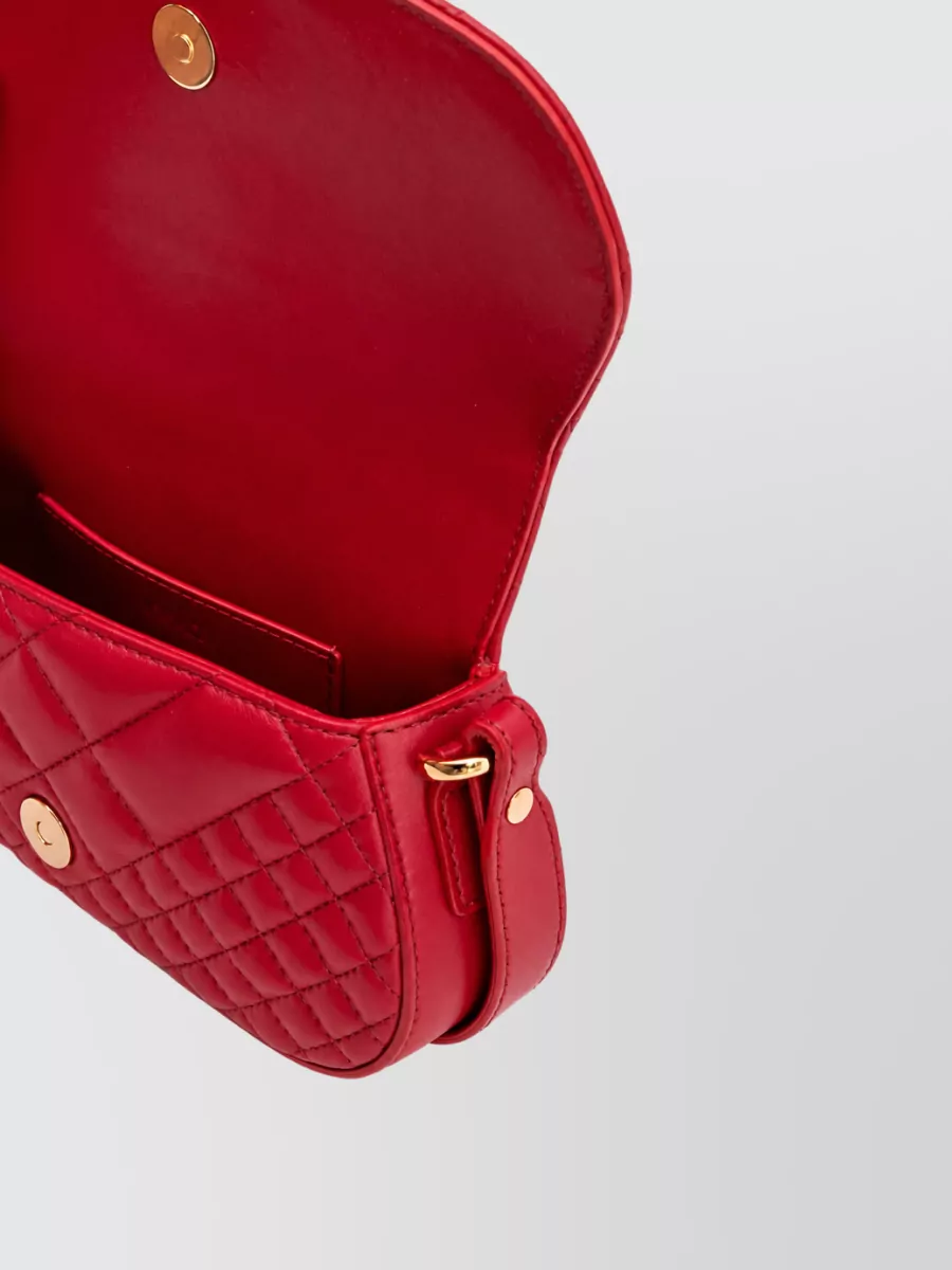 Versace Quilted Leather Cross-Body Bag