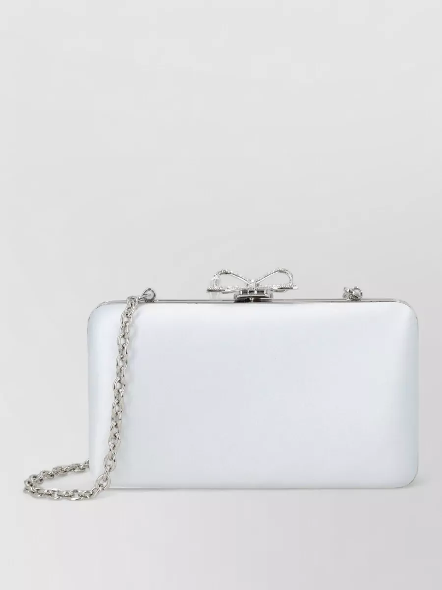 Self-Portrait the bow clutch bag