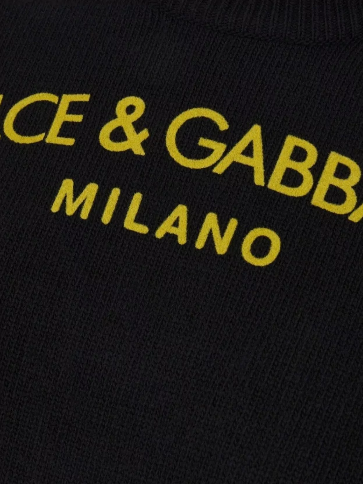 Dolce&Gabbana Oversize Cashmere Crew-Neck Sweater