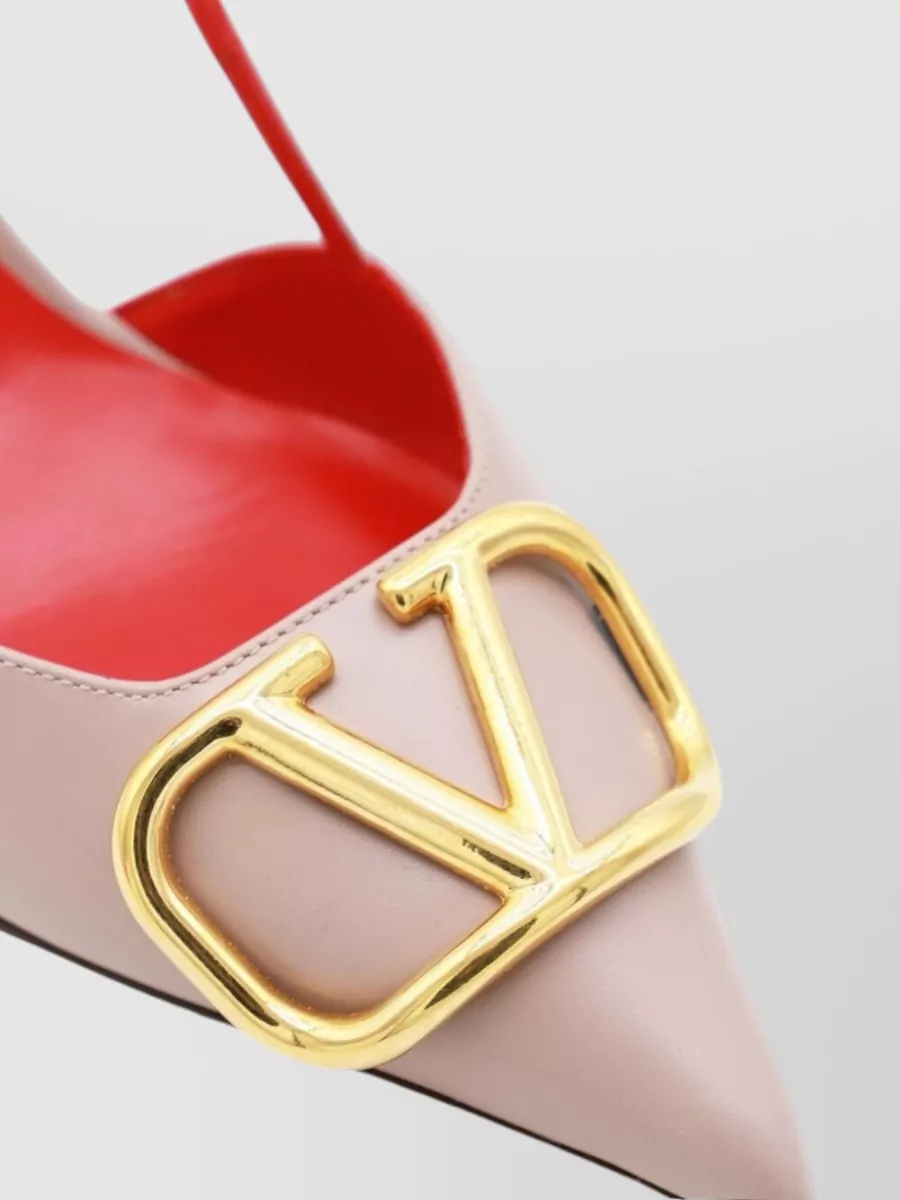 Valentino Garavani Leather Slingback Pumps