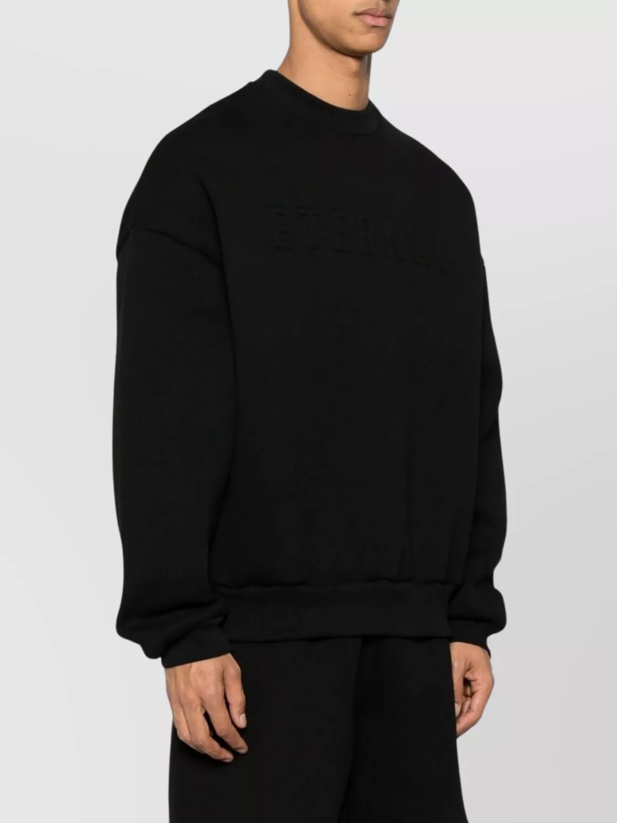 Fear Of God Ribbed Crew Neck Sweater With Long Sleeves