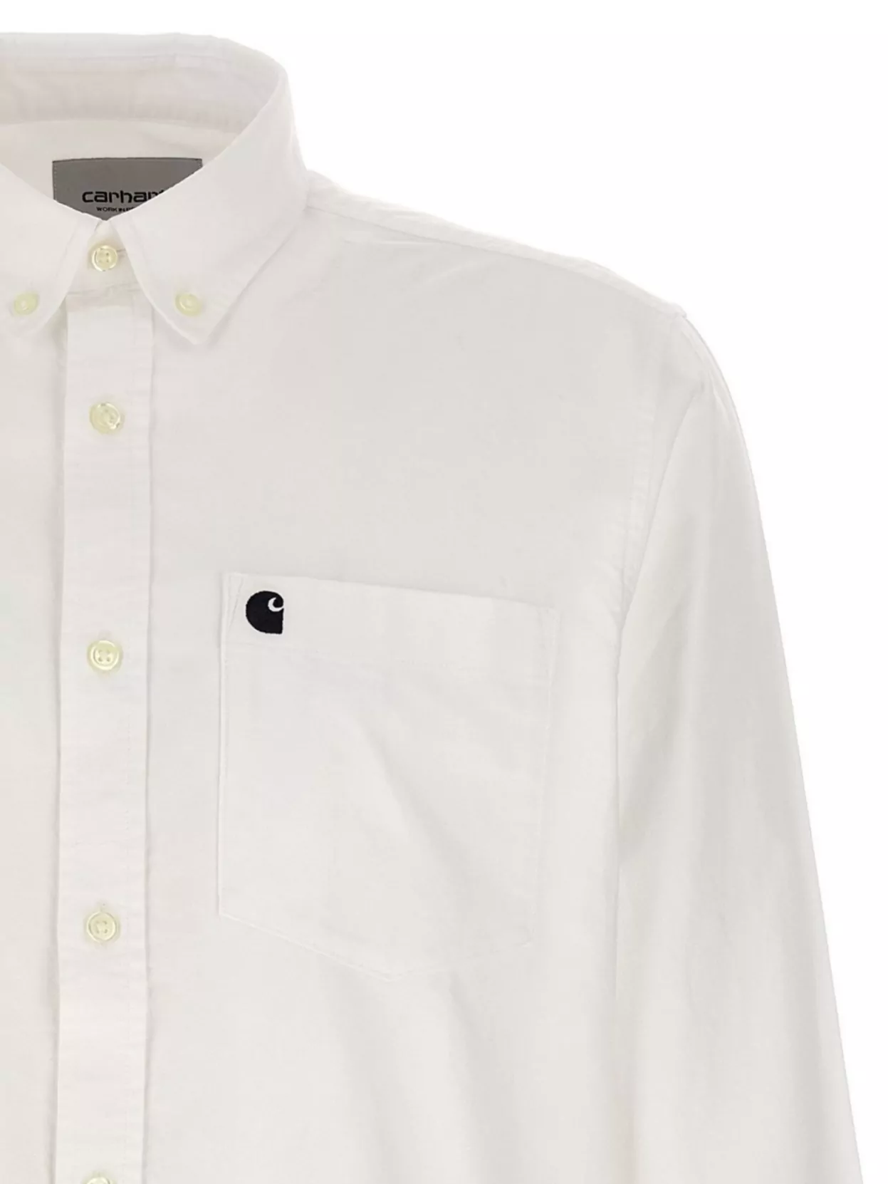 Carhartt Wip Buttoned Collar Shirt With Pocket