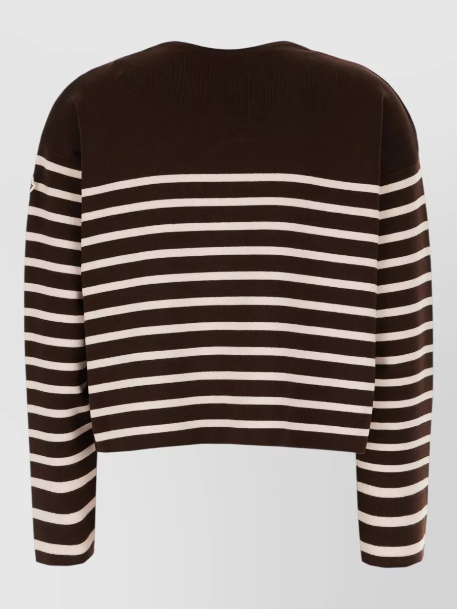 Moncler Virgin Wool Striped Sweater