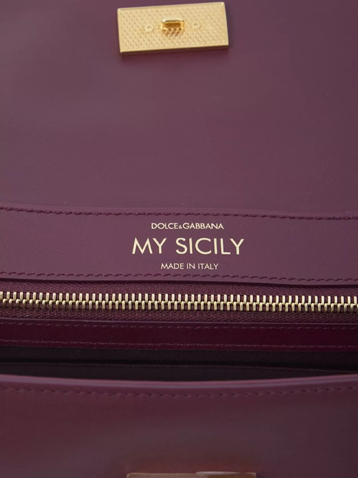 Dolce&Gabbana Medium Sicily Calfskin Tote Bag