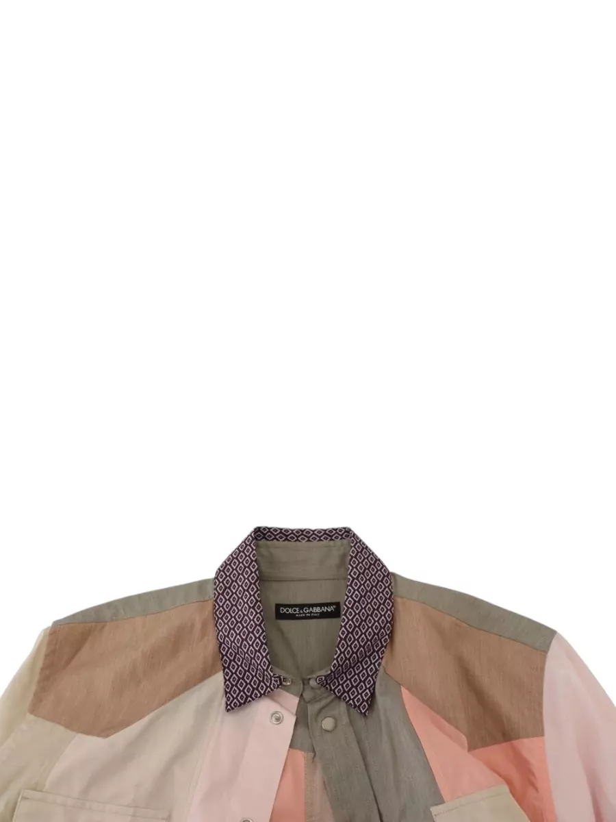 Dolce&Gabbana Patchwork Slim Shirt