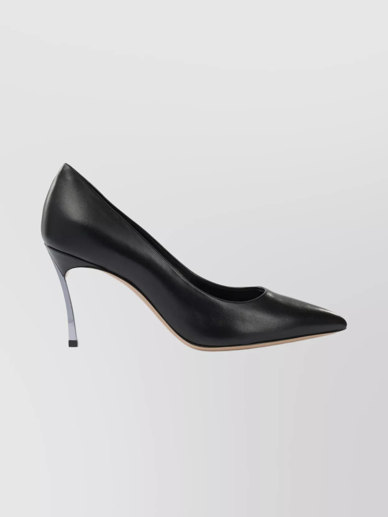 Casadei Pointed Toe Stiletto Heel Leather Pumps