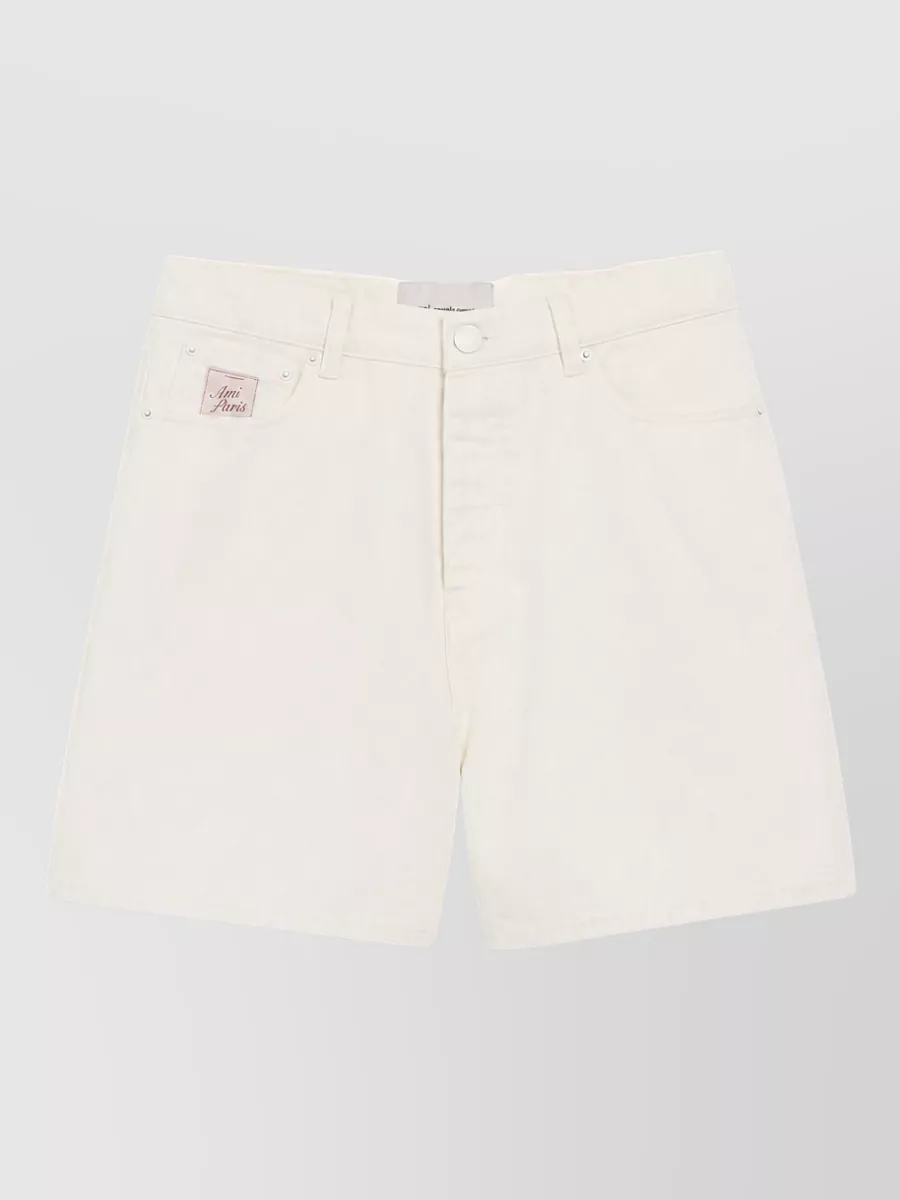 Ami Paris Denim bermuda shorts