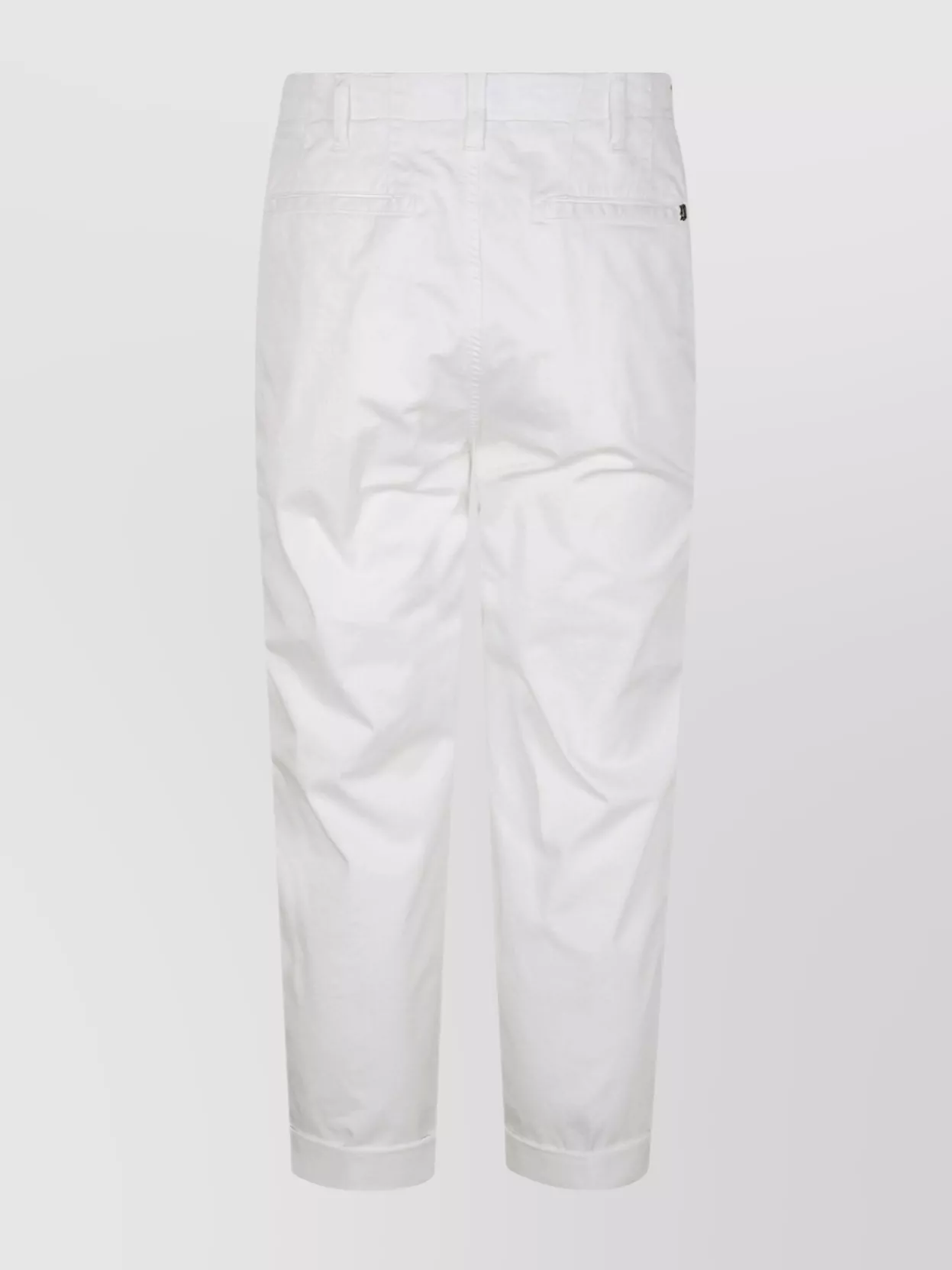Dondup Zyan Trousers Cuffed Hem