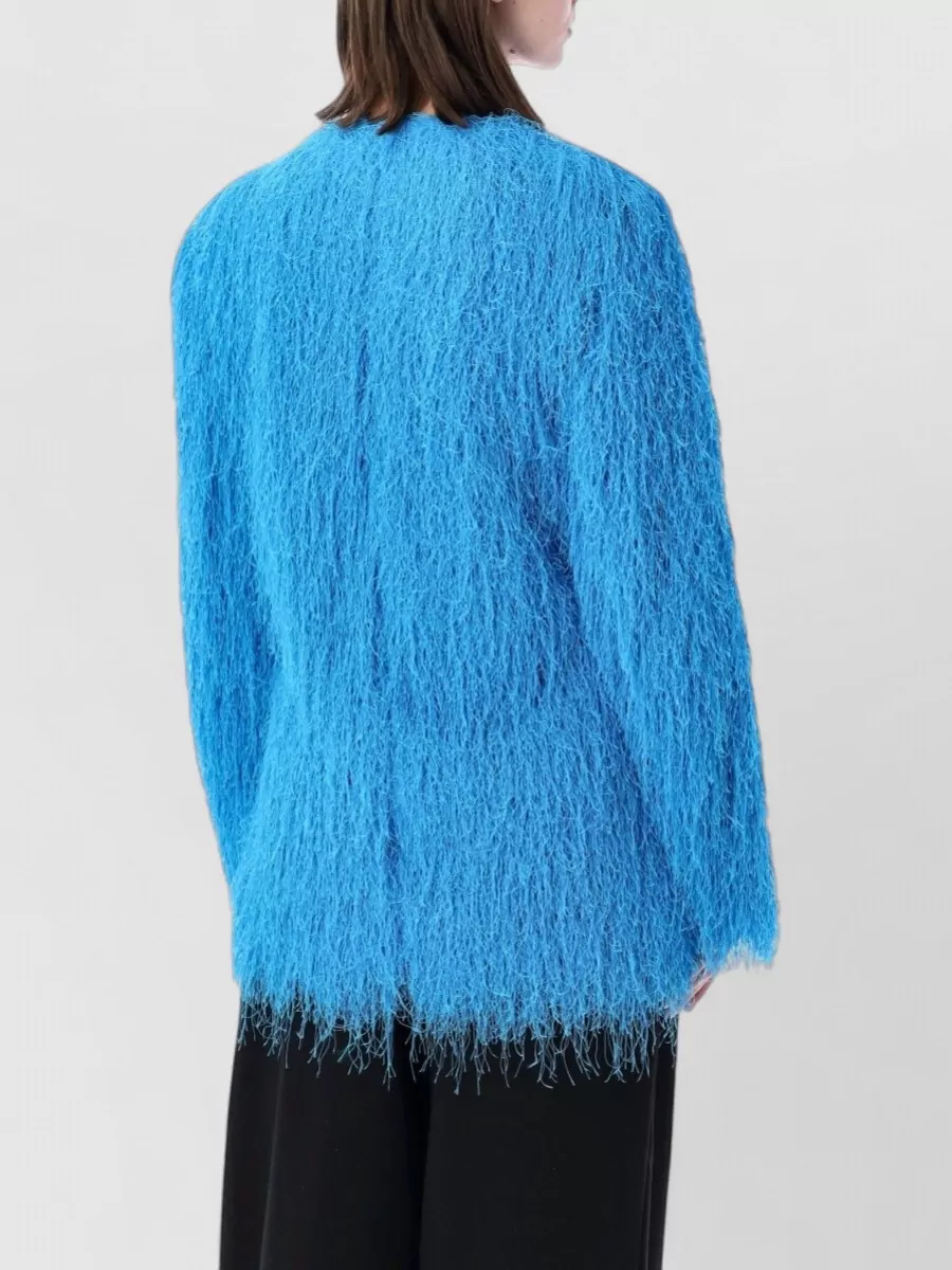 Dries Van Noten Fringed Short Jacket