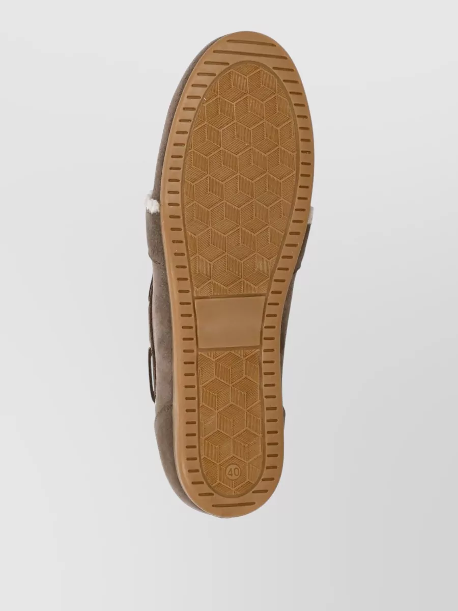 Peserico Leather Slippers