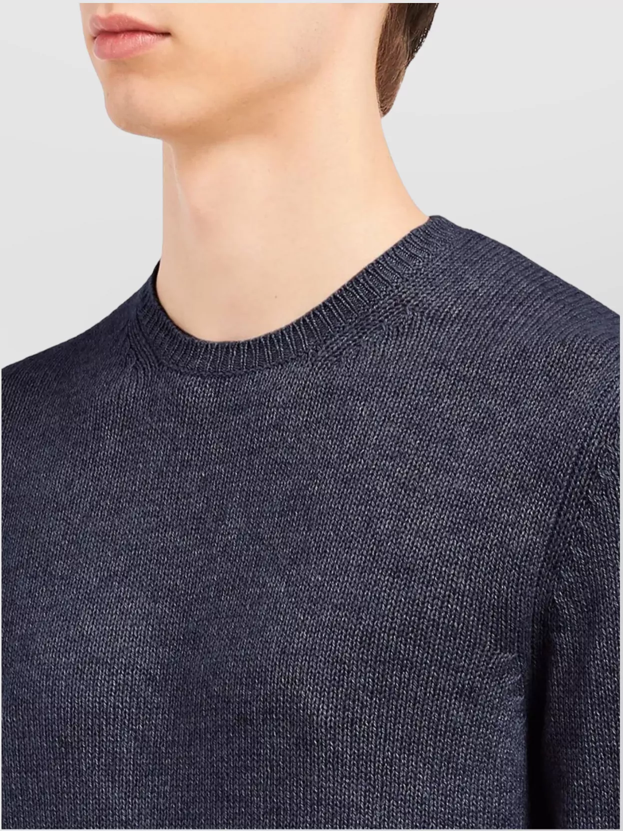 Prada Round Neck Knitwear Sweater