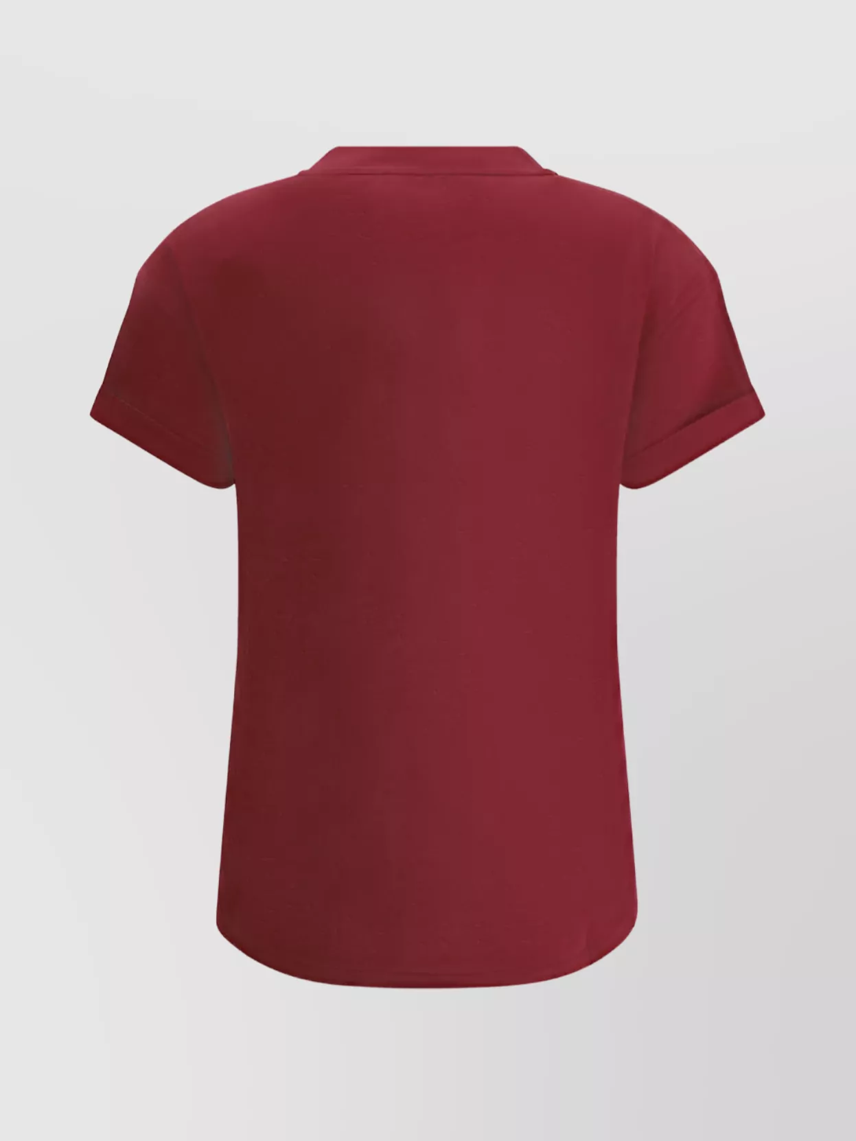 Brunello Cucinelli Monili-chain Patch-pocket T-shirt In Red