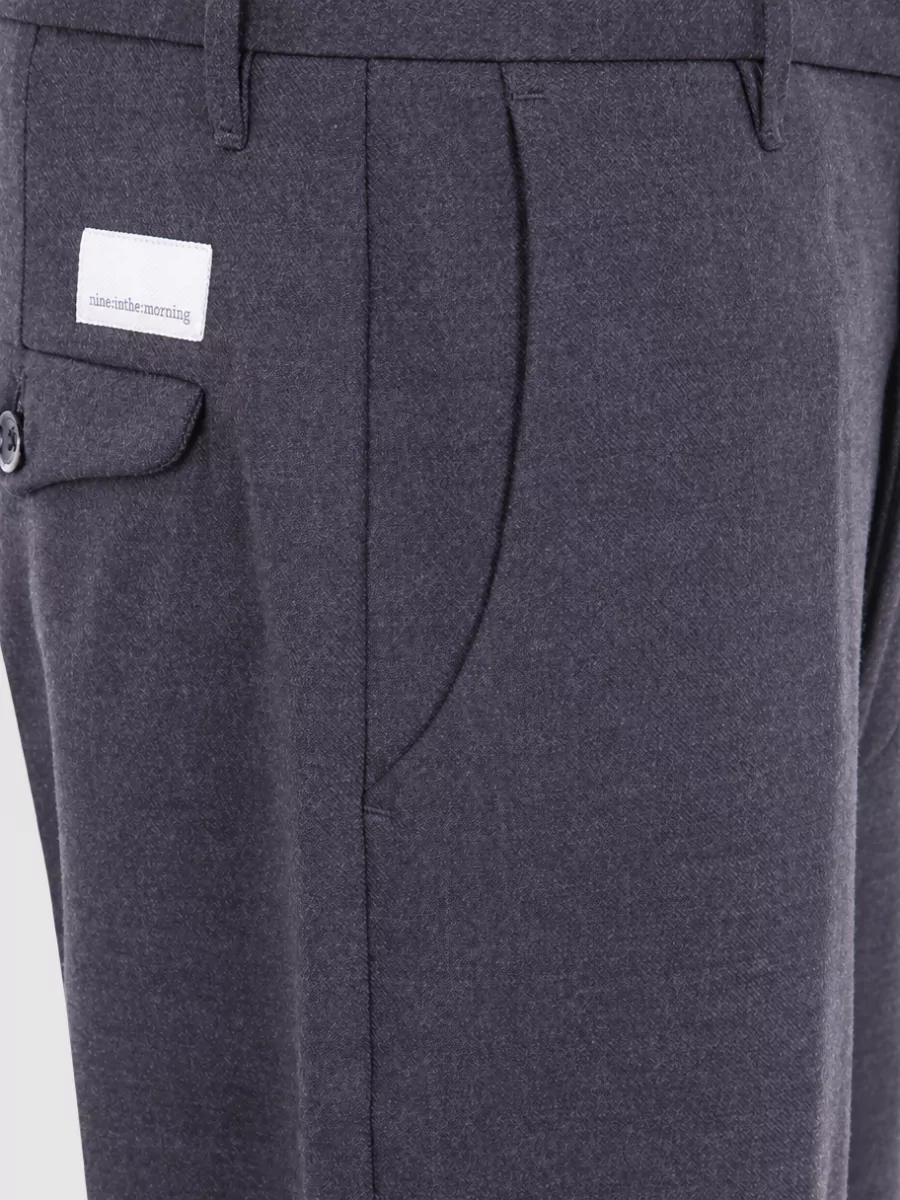 Nine In The Morning wool wide-leg trousers
