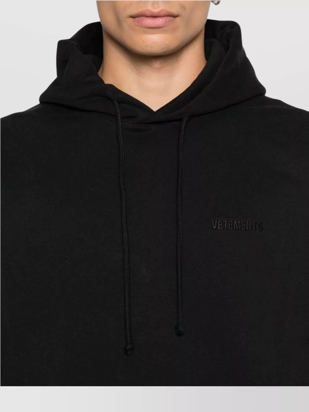 Vetements Hooded Sweatshirt Kangaroo Pocket