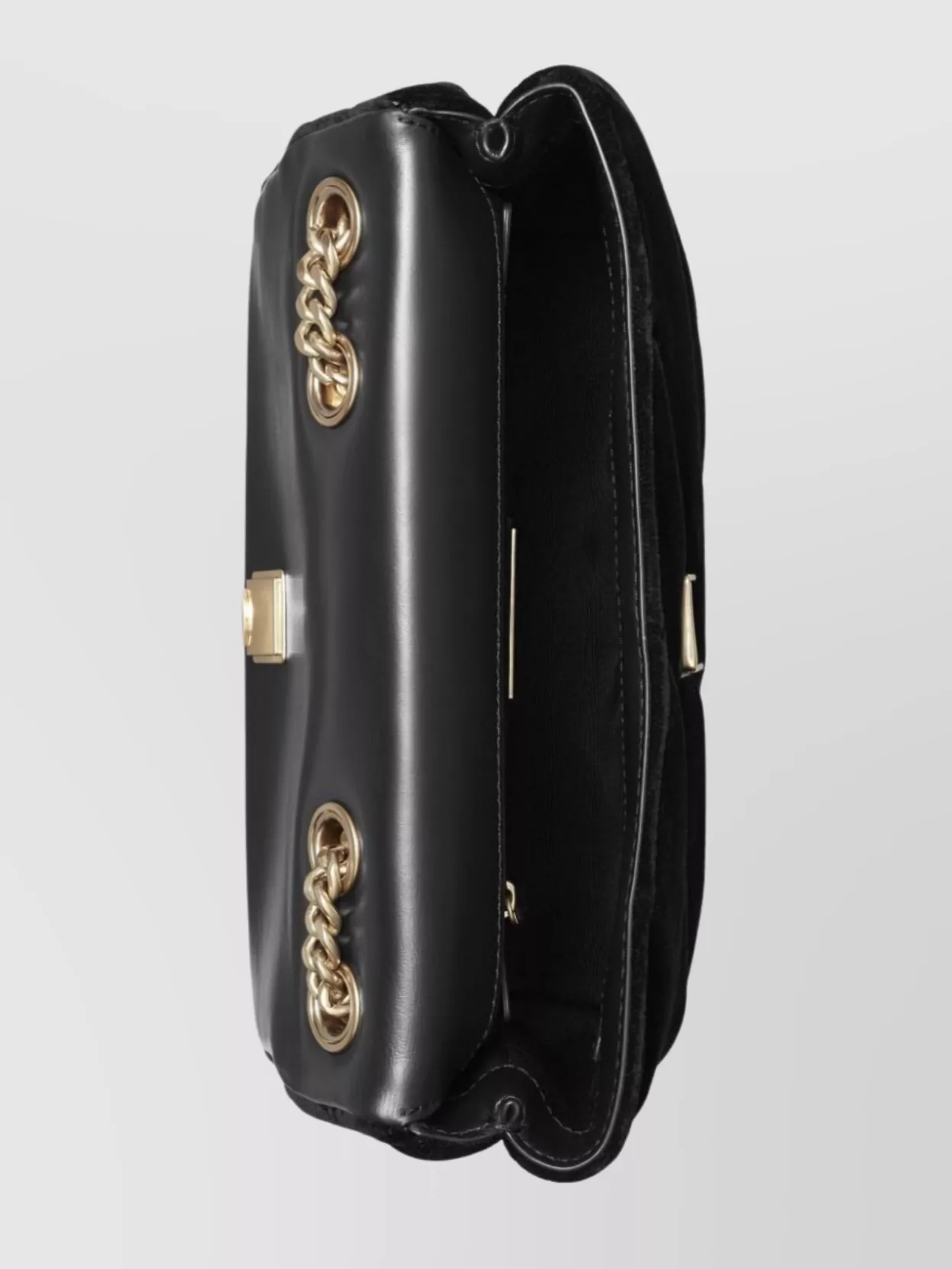 Tory Burch Small Quilted Velvet Shoulder Bag