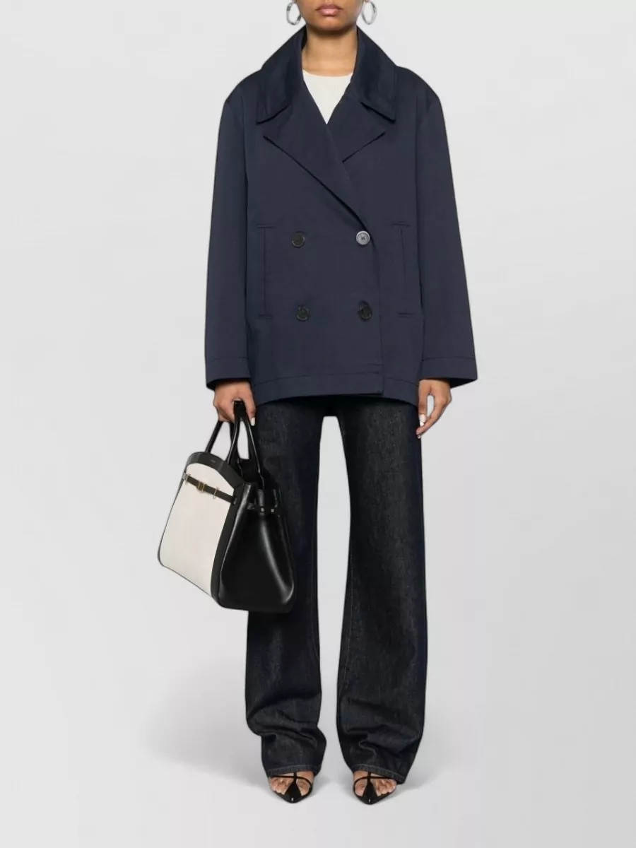 Semicouture Cotton Double-Breasted Blazer