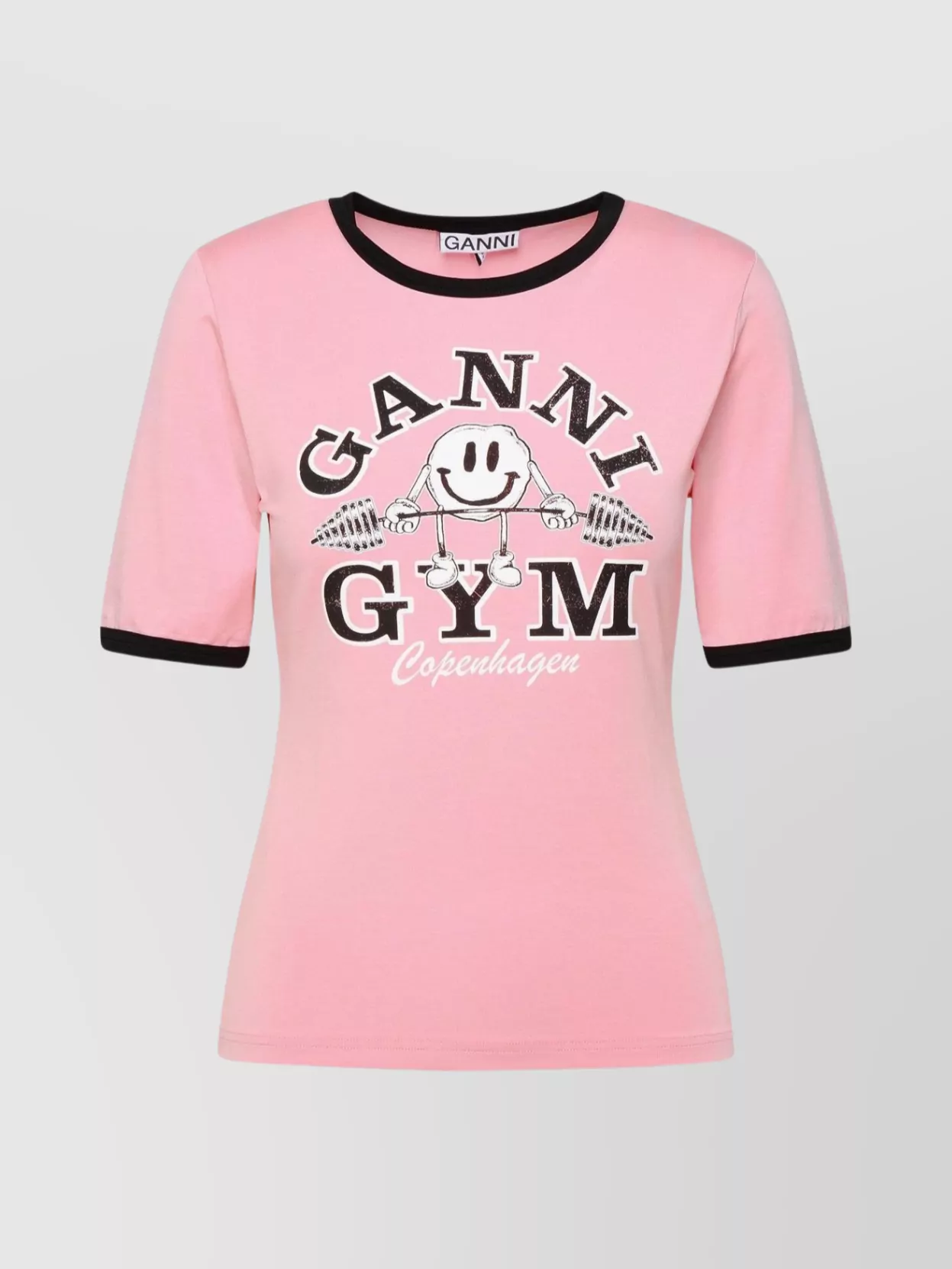 Ganni 'Gym' Lyocell Blend T-Shirt