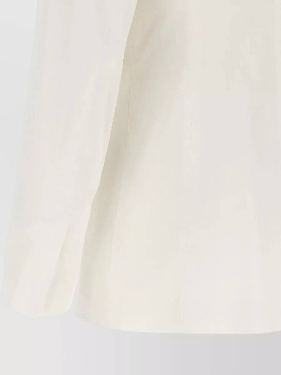 Pinko Linen Single-Breasted Blazer