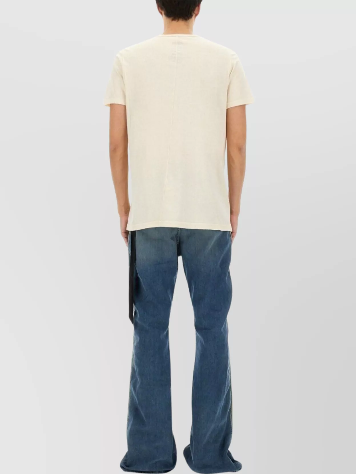 Shop Rick Owens Drkshdw Graphic Print Round Neck Short Sleeves T-shirt