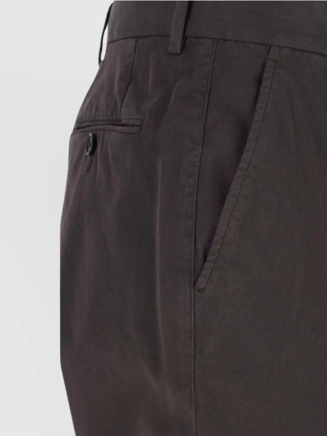 Zegna Straight Trousers With Pockets And Loops