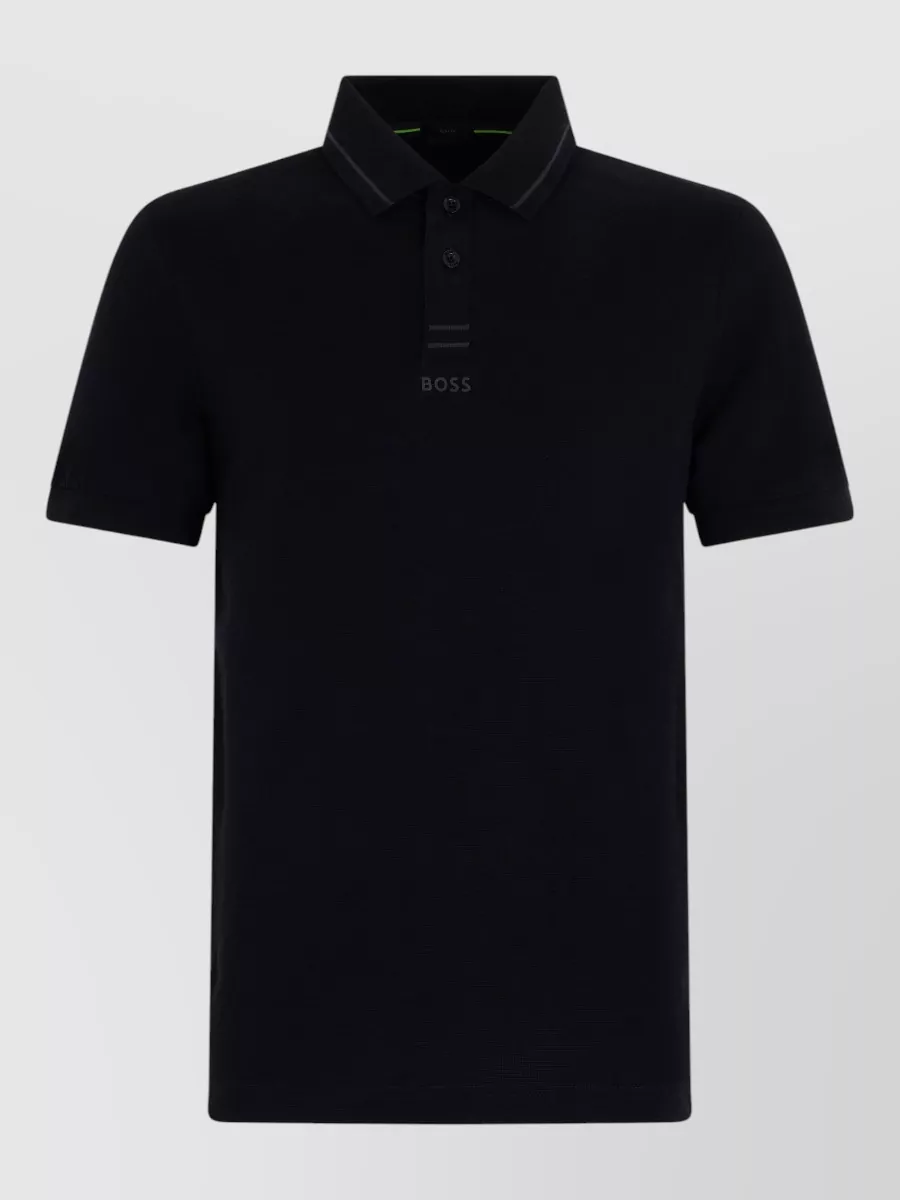 Boss short-sleeve polo shirt