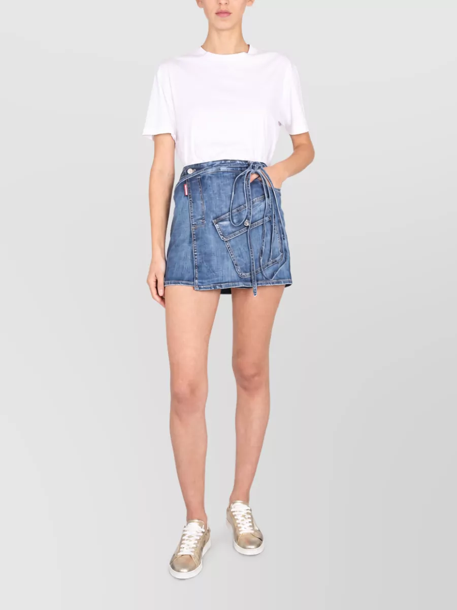 Dsquared2 Denim Mini Skirt
