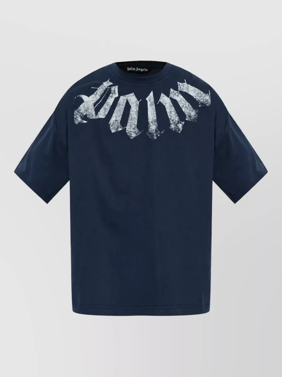 Palm Angels Cotton Oversized T Shirt