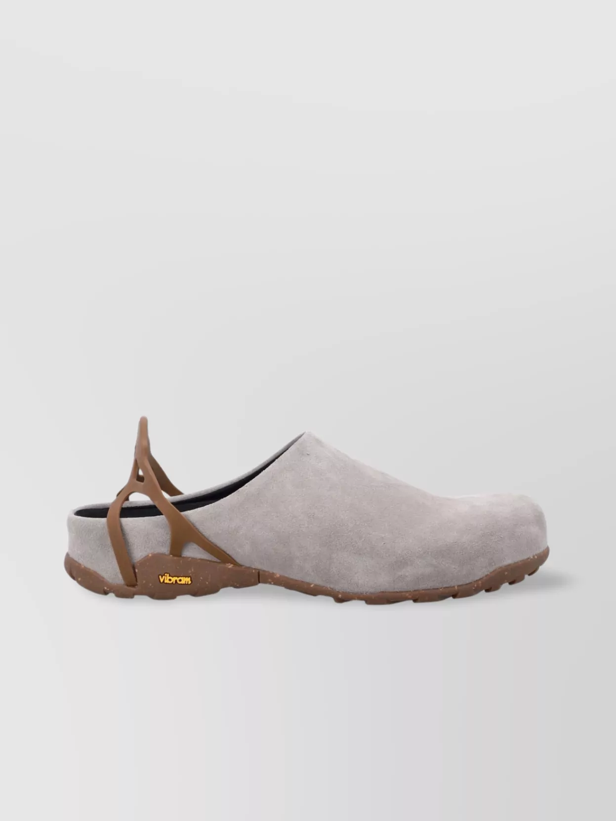 Roa Backless Sandals With Rubber Sole And Suede Upper
