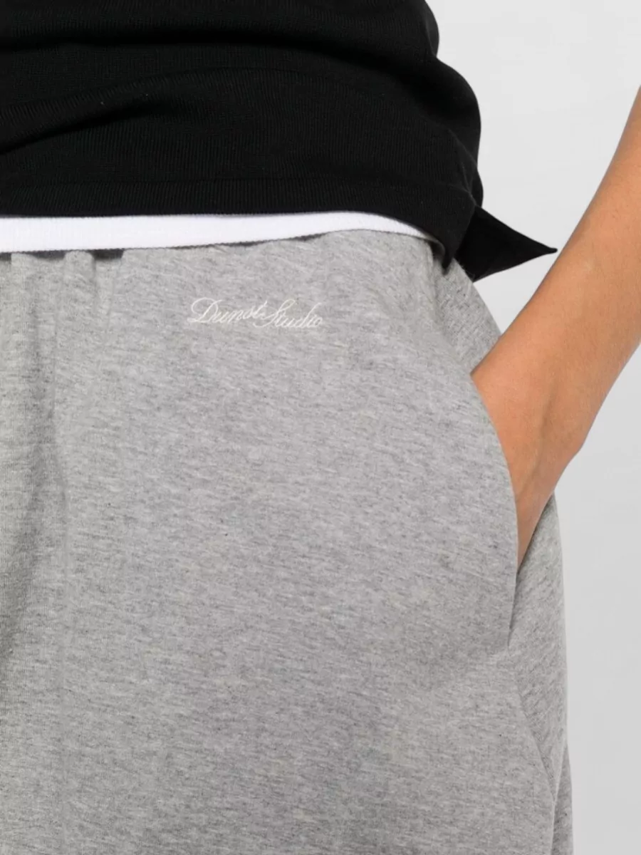 Dunst Gathered Jersey Bubble Mini Skirt