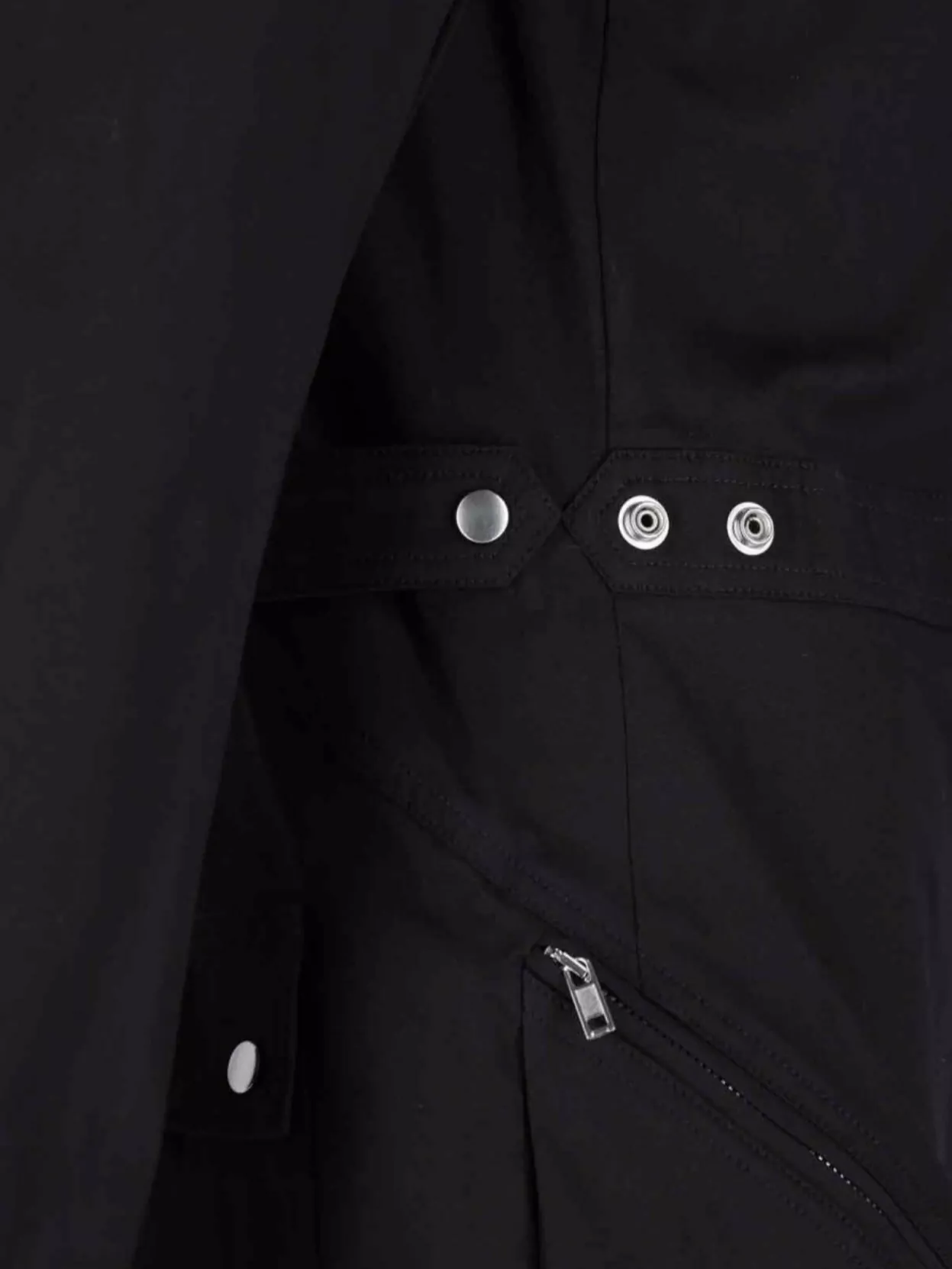 Rick Owens Suit With Long Sleeves And Multiple Pockets