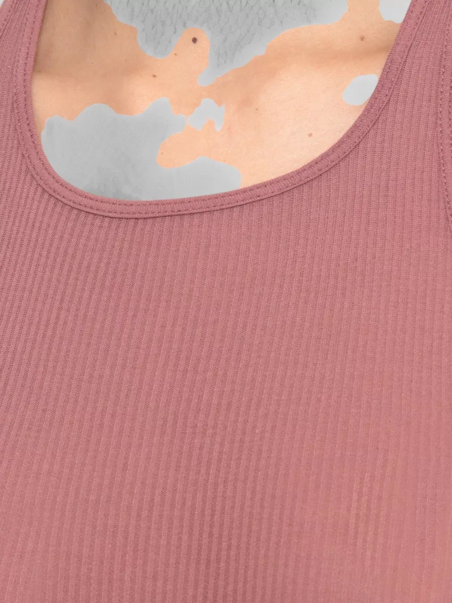 Rick Owens Viscose Ribbed Racerback Top