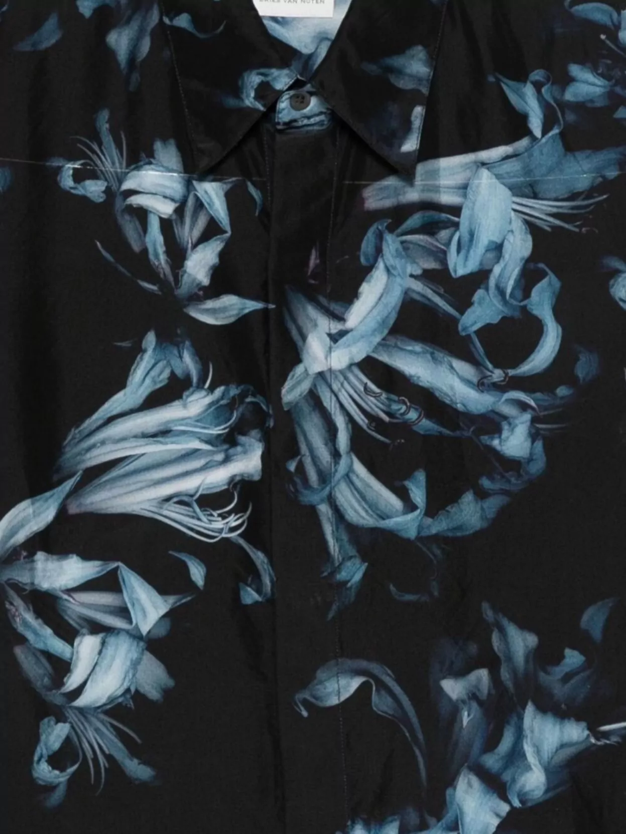 Dries Van Noten Floral Long Sleeve Casual Shirt