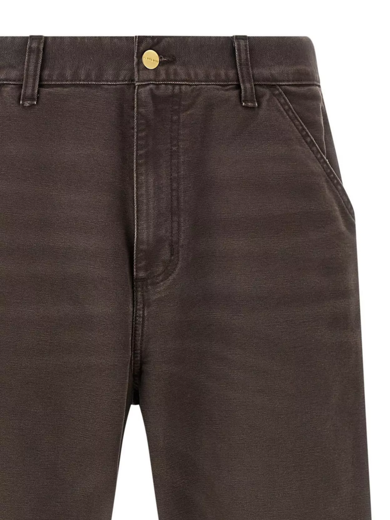 Carhartt Wip 'Knee Patch' Trousers With Back And Side Pockets