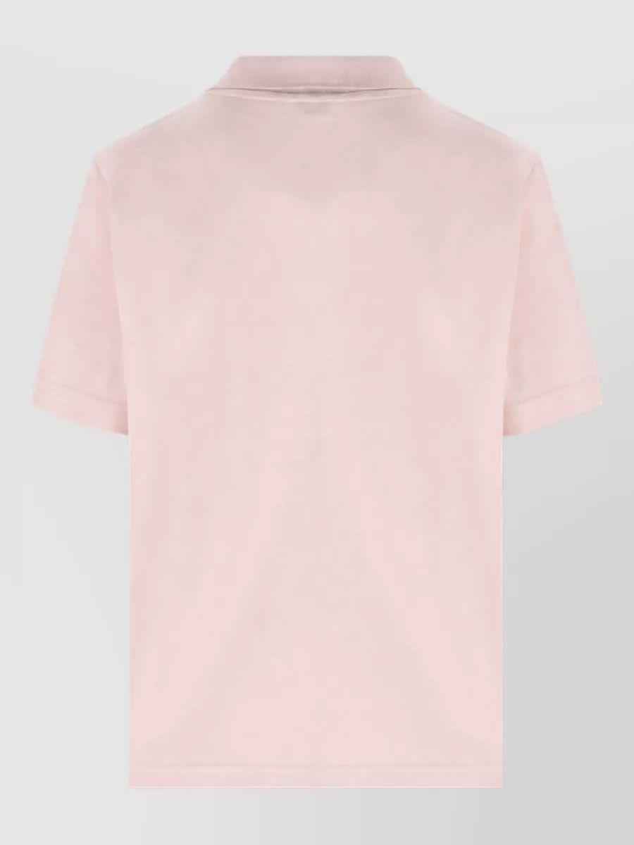 Burberry Piqué Short-Sleeve Polo Top