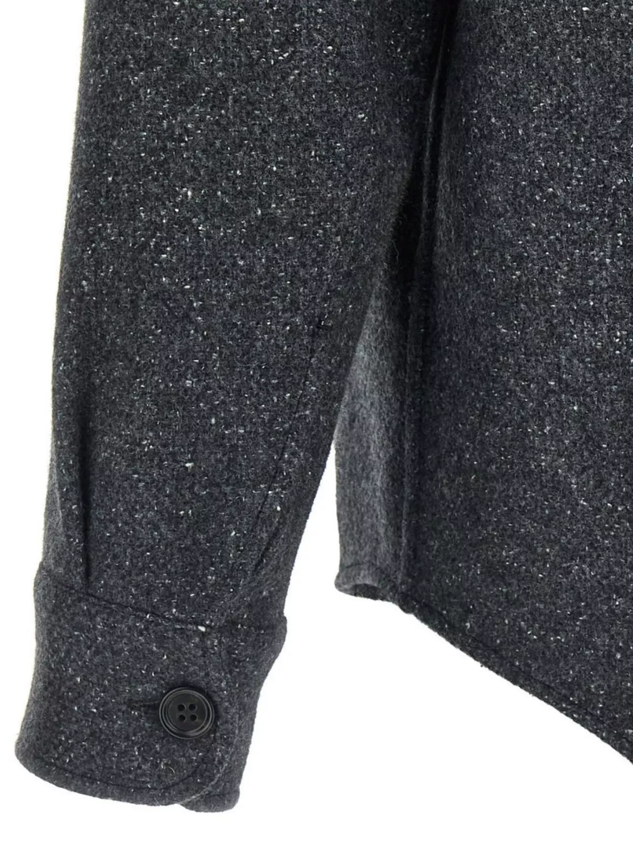 Zegna Textured Long Sleeve Overshirt