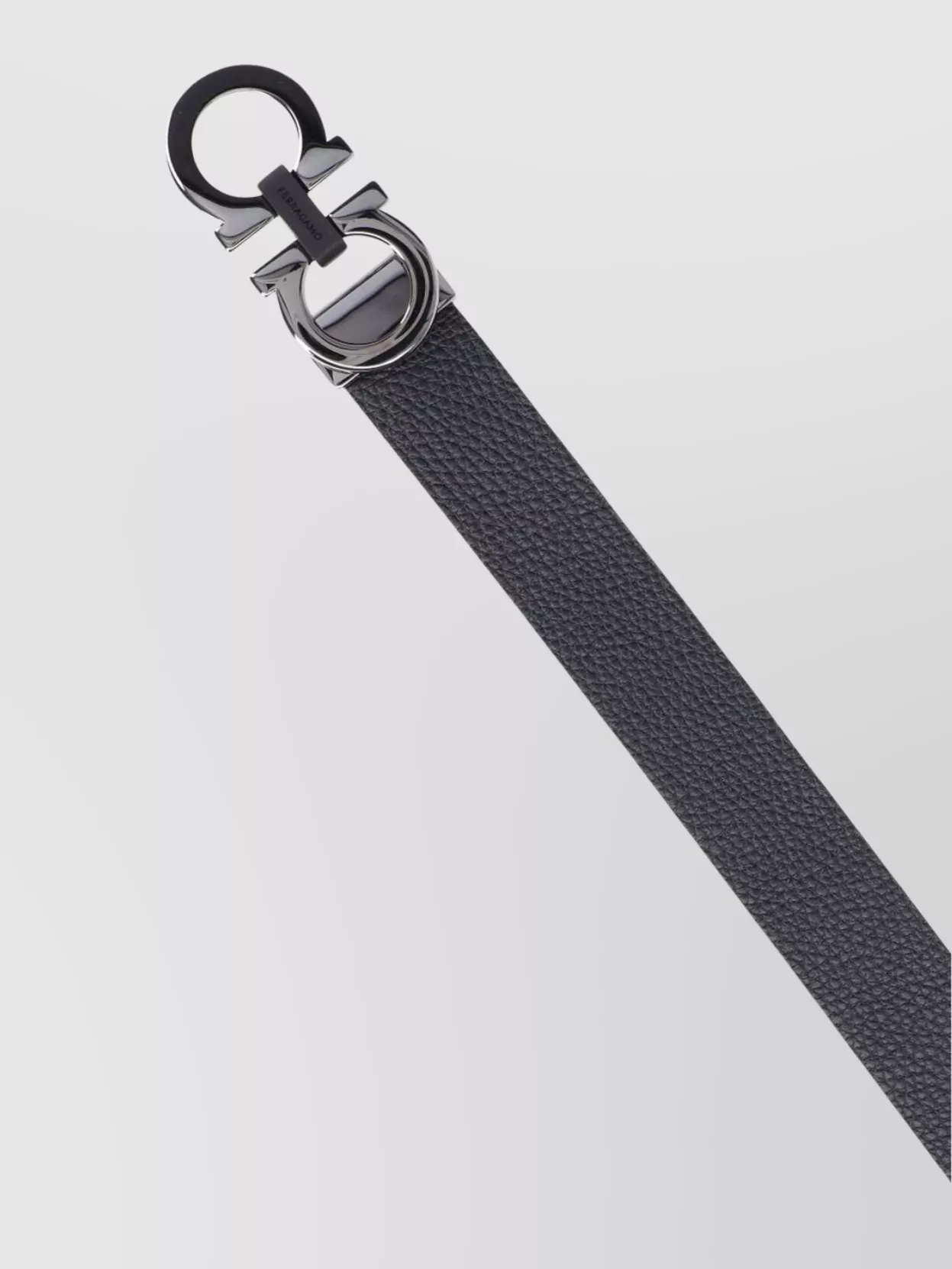 Ferragamo Adjustable Reversible Textured Belts