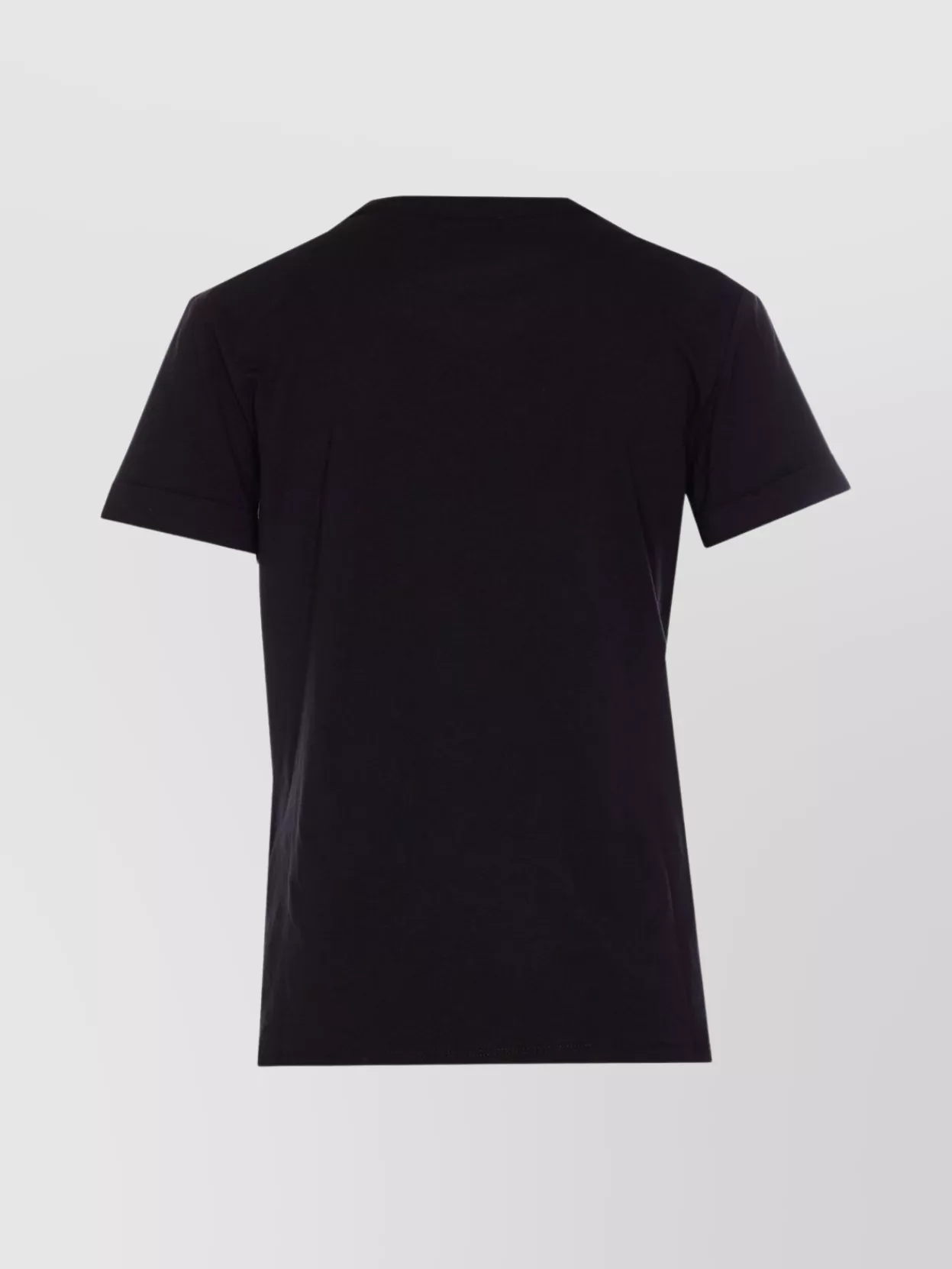 Liu •jo Crewneck Short Sleeves Ribbed Collar T-shirt
