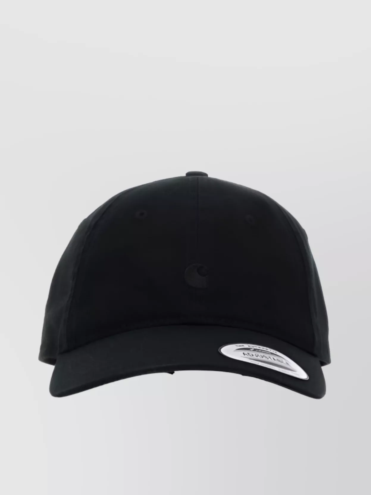 Carhartt Embroidered Eyelets Curved Brim Hat In Black