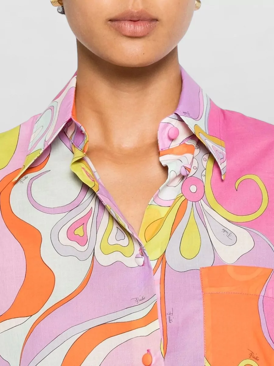Pucci Printed Cotton Shirt
