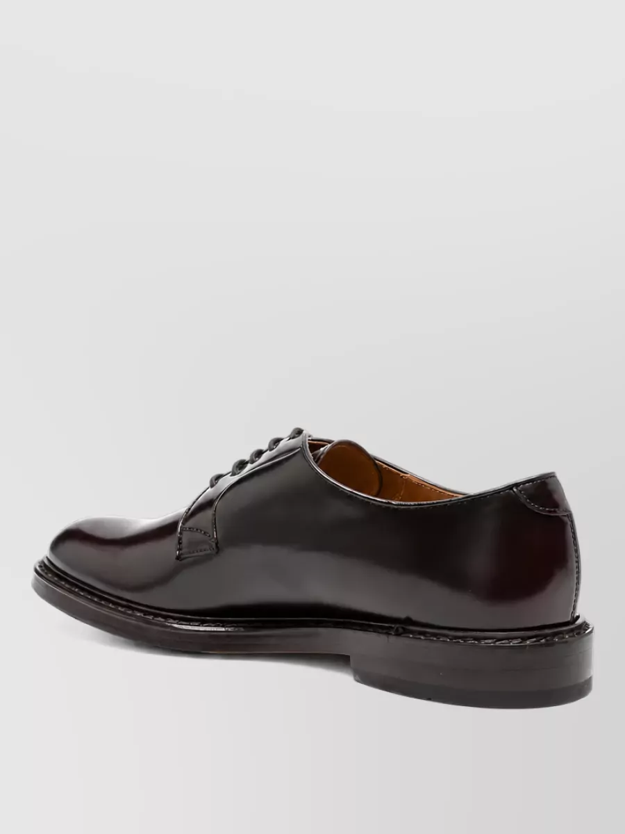 Doucal's Leather Derby Shoes