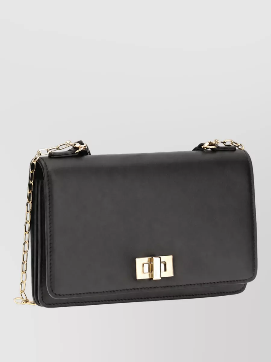 Fendi Leather Chain Wallet