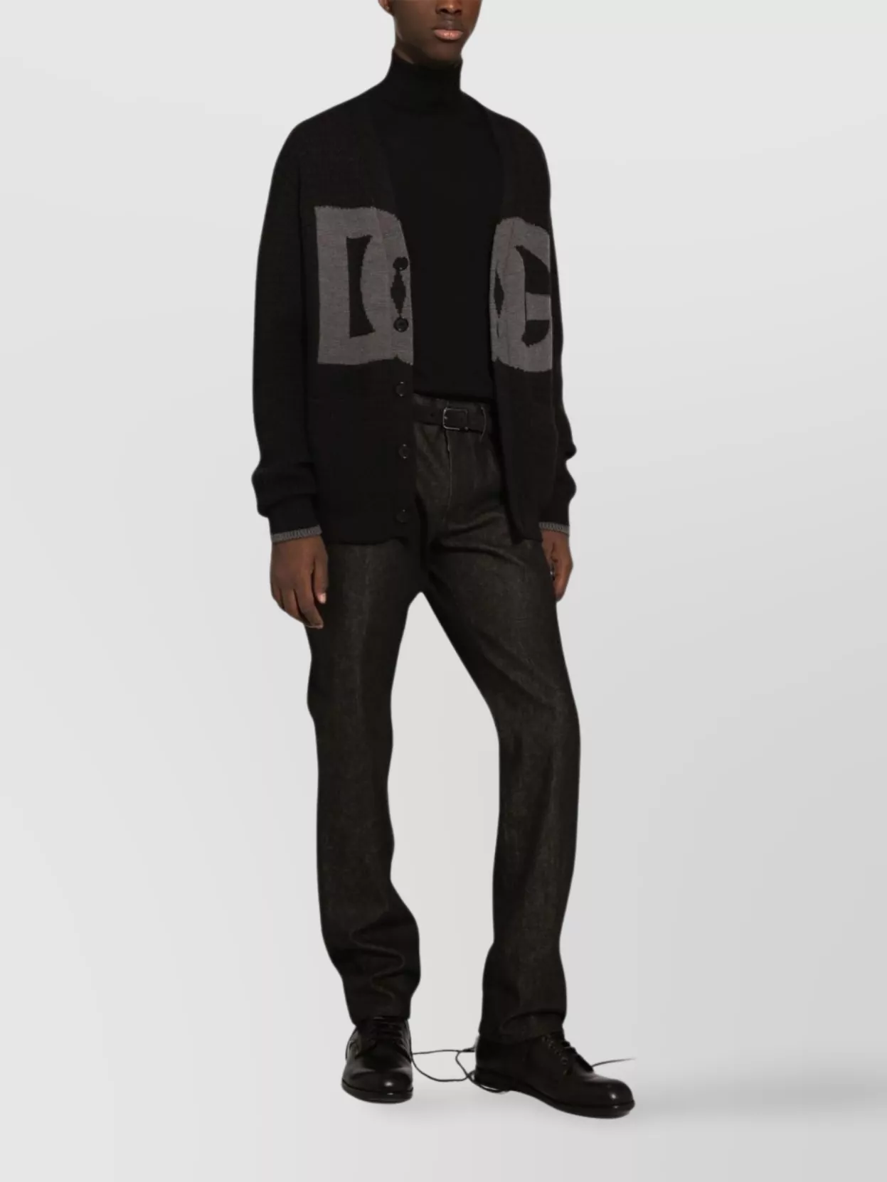 Dolce&Gabbana Wool V-Neck Cardigan Pockets