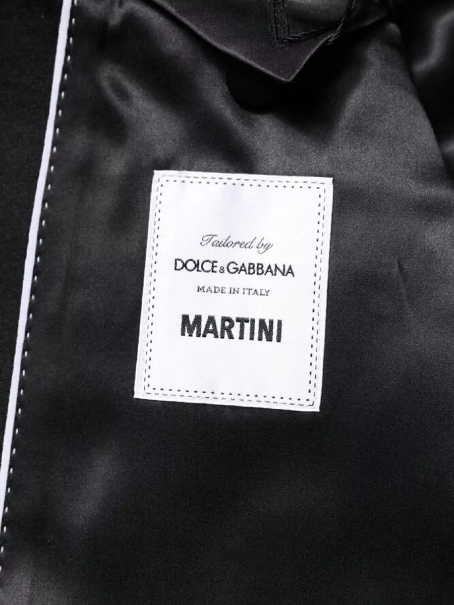 Dolce&Gabbana Wool Silk Single-Breasted Coat